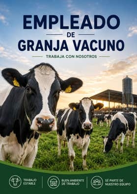 OPERARIO EN EXPLOTACIÓN GANADERA