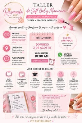 Taller de Kapping Gel y nivelacion