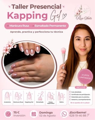 Taller de Kapping Gel y nivelacion