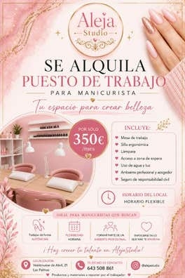 Puesto para Manicurista