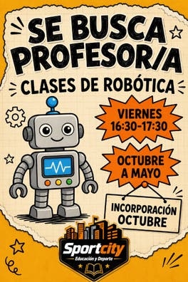 Profesor/a Robótica niños