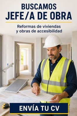 Contratamos Jefe/a de obra