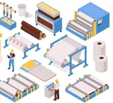 Reparto con camión y trabajo en fábrica