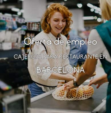 CAJERO/A EN BARCELONA