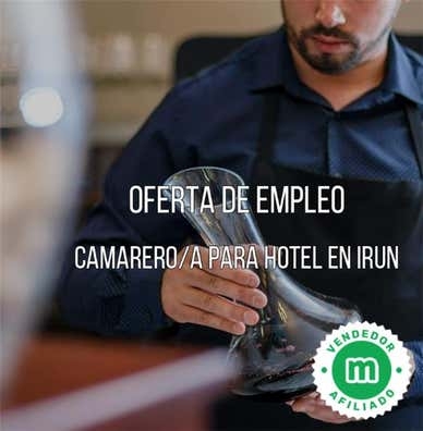 CAMARERO/A EN IRUN