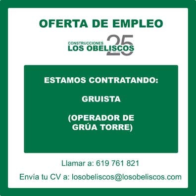 Operador de Grúa Torre
