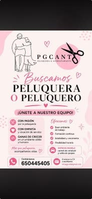 Buscamos peluquer@