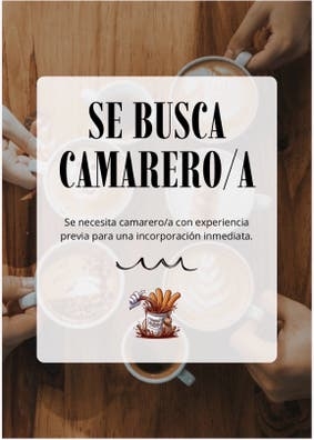 Camare@ con experienza