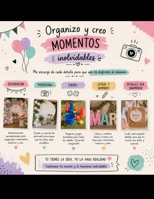 Eventos y decoración