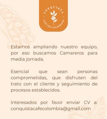 Oferta de empleo