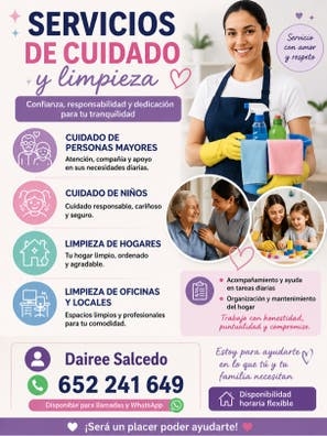 Limpieza del hogar!