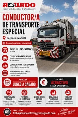 Conductor de Transporte Especial