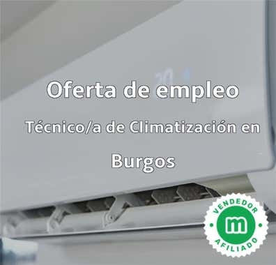 TÉCNICO/A CLIMATIZACIÓN EN BURGOS