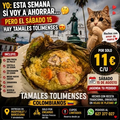 Tamales que te llevan a la GLORIA