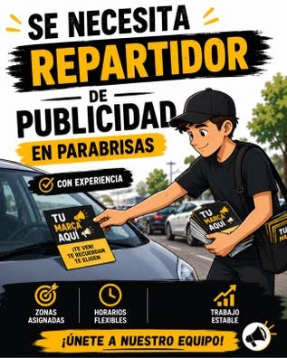 Repartidor de publicidad