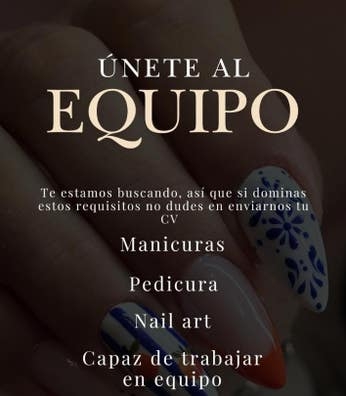 Se precisa Tecnic@ manicurista.