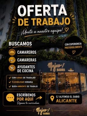 CAMARER@S /AYUDANTE DE COCINA