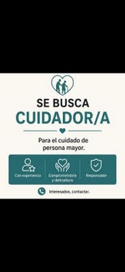 se busca cuidador