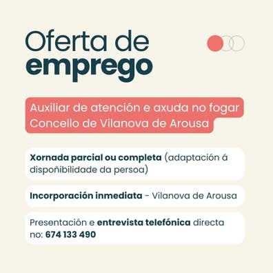 Auxiliar de Ayuda a Domicilio