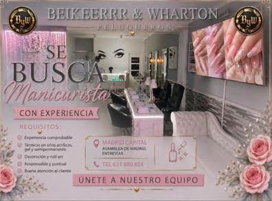 se necesita manicurista