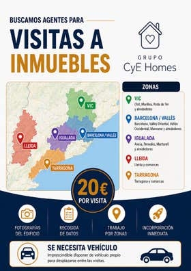 Visitas a inmuebles remuneradas