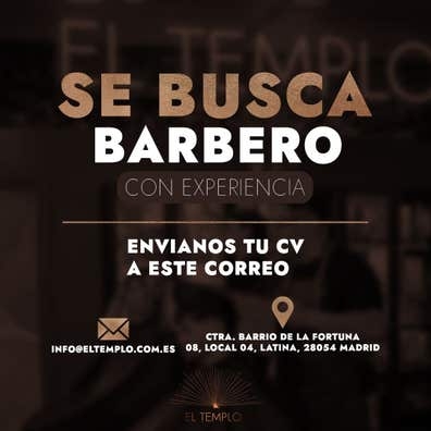 Se busca Barbero - El Templo