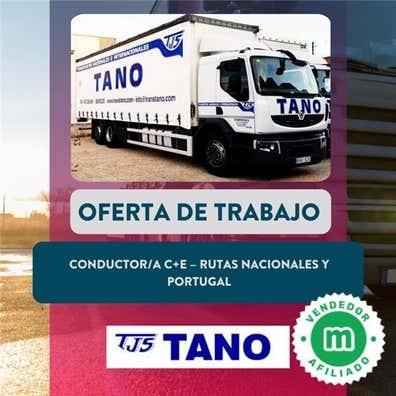 Conductor/a C+E – Rutas Nacionales y POR
