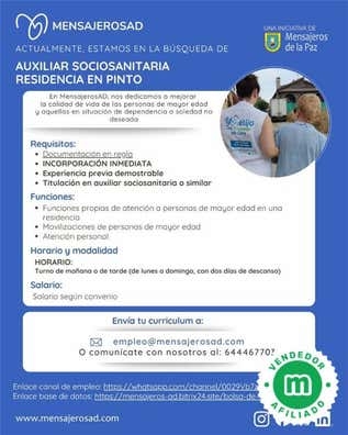 AUXILIARES SOCIOSANITARIOS | PINTO
