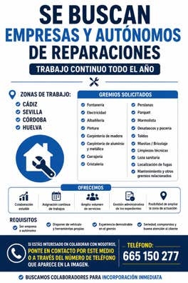 OFRECEMOS TRABAJO CONTINUO