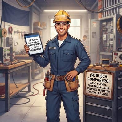 BUSCO ELECTRICISTA Y CLIMA AUTONOMO