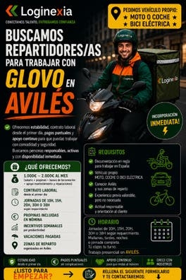 REPARTIDOR GLOVO