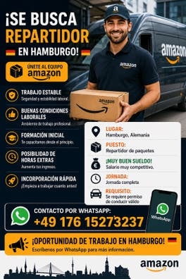Repartido Amazon en Hamburgo.