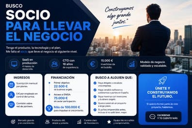 busco confundador y ceo startup