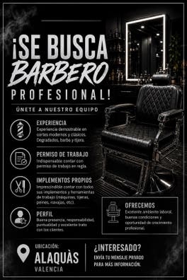 Se busca barbero