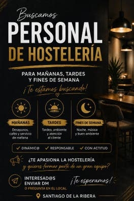 Se precisa Camareros/as