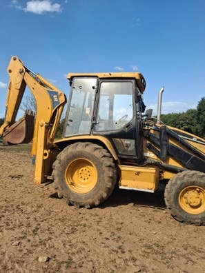 retroexcavadora mixta caterpillar 428C