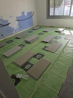 montaje de parquets laminado vinilo