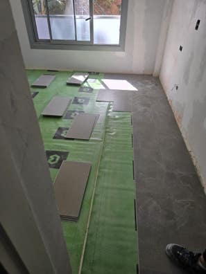 montaje de parquets laminado vinilo