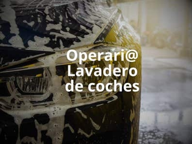 Operarios/as para Lavadero de Coches