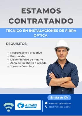 TECNICO EN FIBRA OPTICA