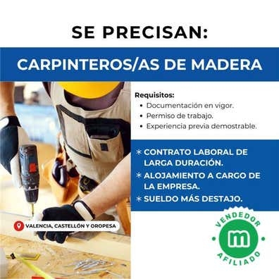 CARPINTERO DE MADERA