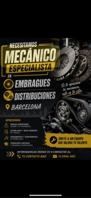 Se busca mecanico profesional
