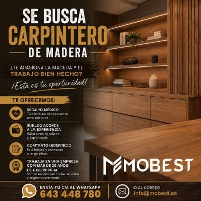 Carpintero de madera