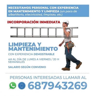 MANTENIMIENTO Y LIMPIEZA EN COMUNIDAD