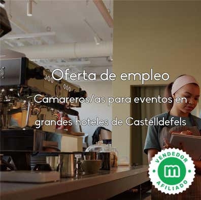 CAMARERO/A EN CASTELLDEFELS