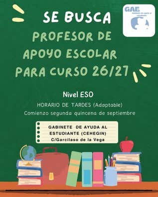 SE BUSCAN PROFESORES PARA ACADEMIA