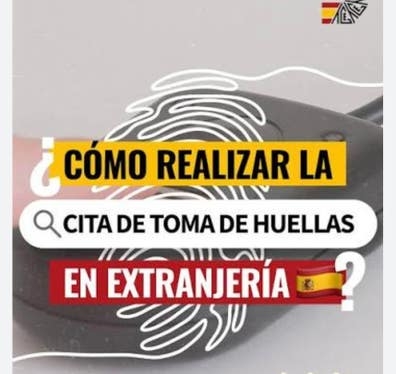 saco citas de extranjería y recogía tie