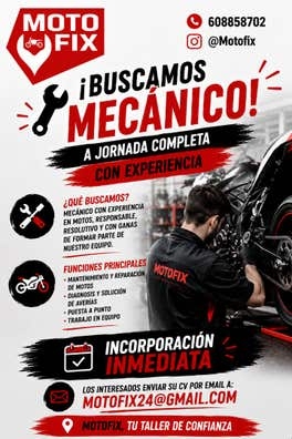 Mecánico de motos