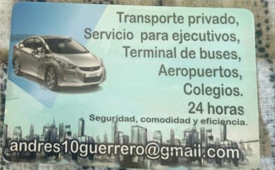 Taxista disponible