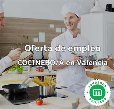 COCINERO/A EN VALENCIA